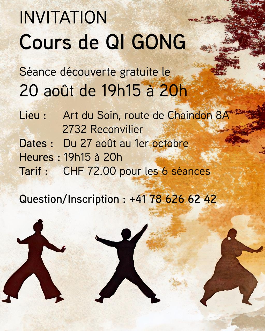 Cours Qi Gong