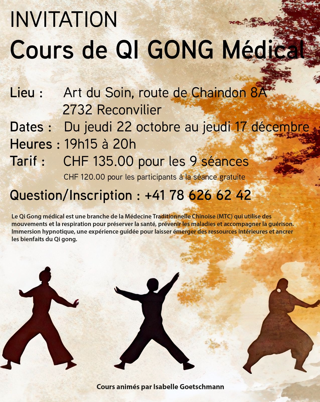 Cours Qi Gong